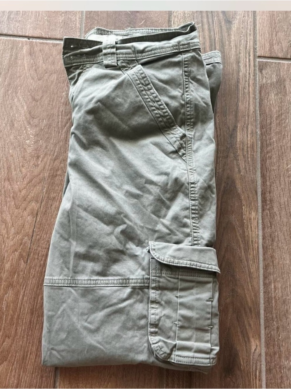 Abercrombie & Fitch Olive-Tone Casual Pants - Mid Olive